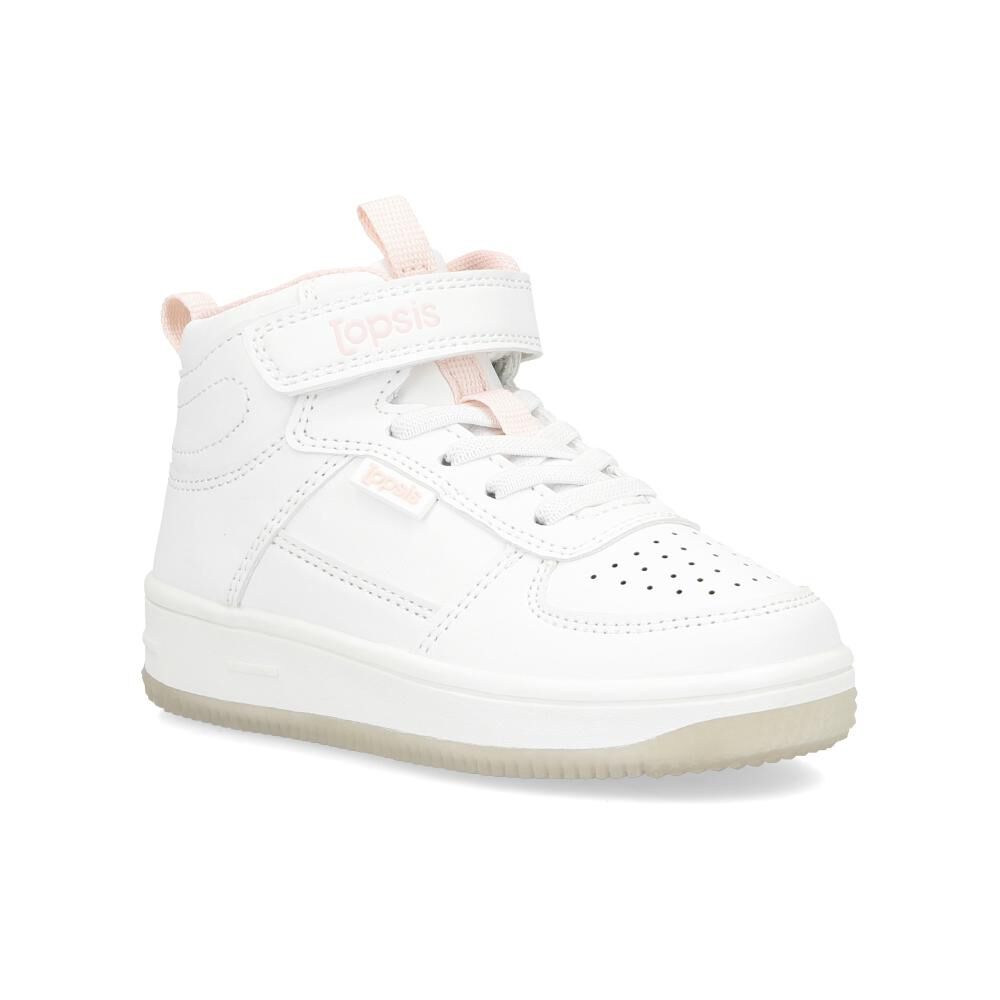Zapatilla Infantil Niña Topsis White image number 0.0