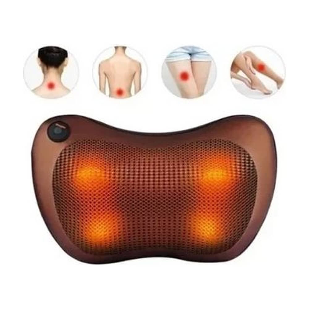 Coj&iacute;n Masajeador El&eacute;ctrico Almohada Coj&iacute;n Lumbar Cuello Pierna image number 7.0