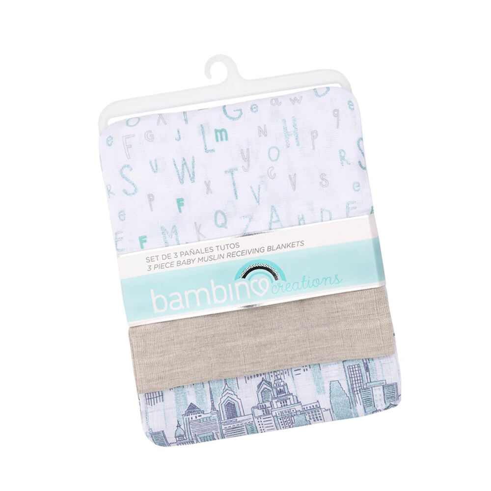 Tuto Pa&ntilde;al De Algod&oacute;n Bambino Para Bebes Guagua Set 3 Tutto image number 0.0