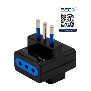 Enchufe Triple Philco 220v / 10a / 2500w Certificado S. E. C