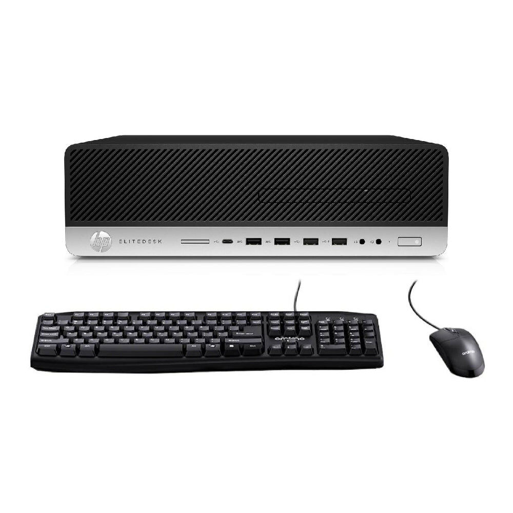 Pc Hp Elitedesk 800 G4 Sff (i5-8va 8gb 500gb) + Teclado & Mouse Reacondicionado Grado A image number 0.0