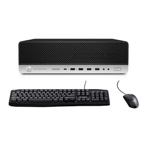 Pc Hp Elitedesk 800 G4 Sff (i5-8va 8gb 500gb) + Teclado & Mouse Reacondicionado Grado A