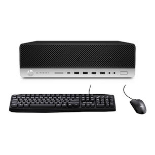 Pc Hp Elitedesk 800 G4 Sff (i5-8va 8gb 500gb) + Teclado & Mouse Reacondicionado Grado A
