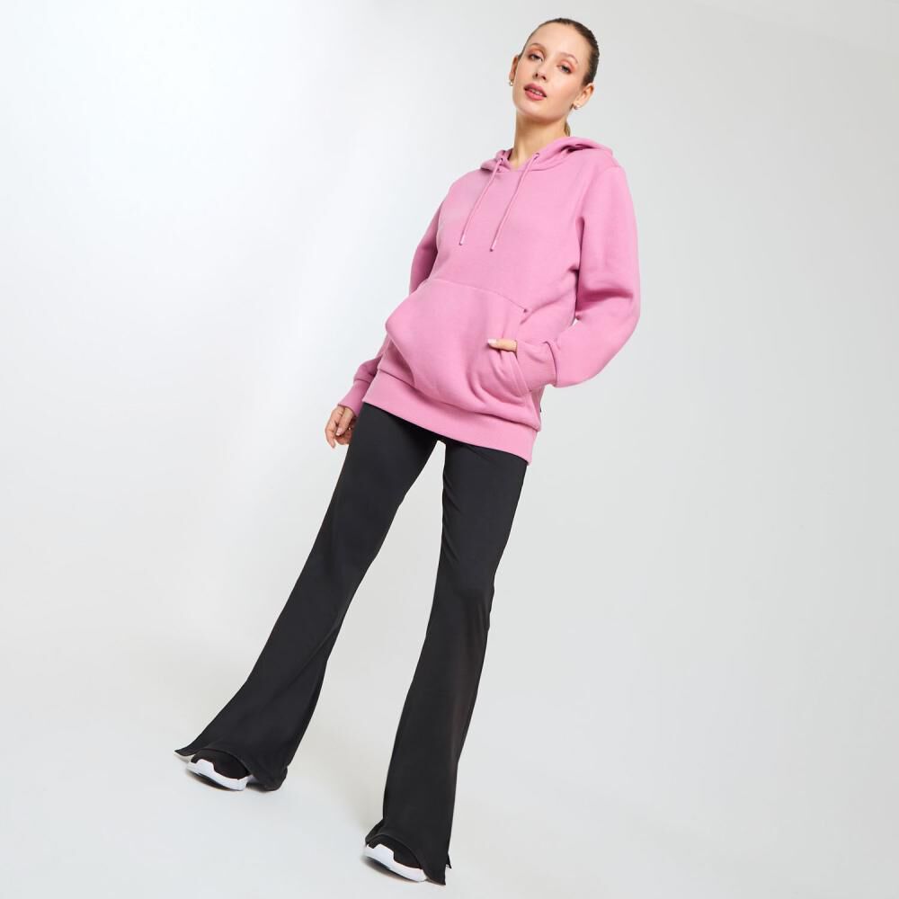 Polerón Deportivo Hoodie Cuello Alto Con Capucha Mujer Wetland image number 1.0