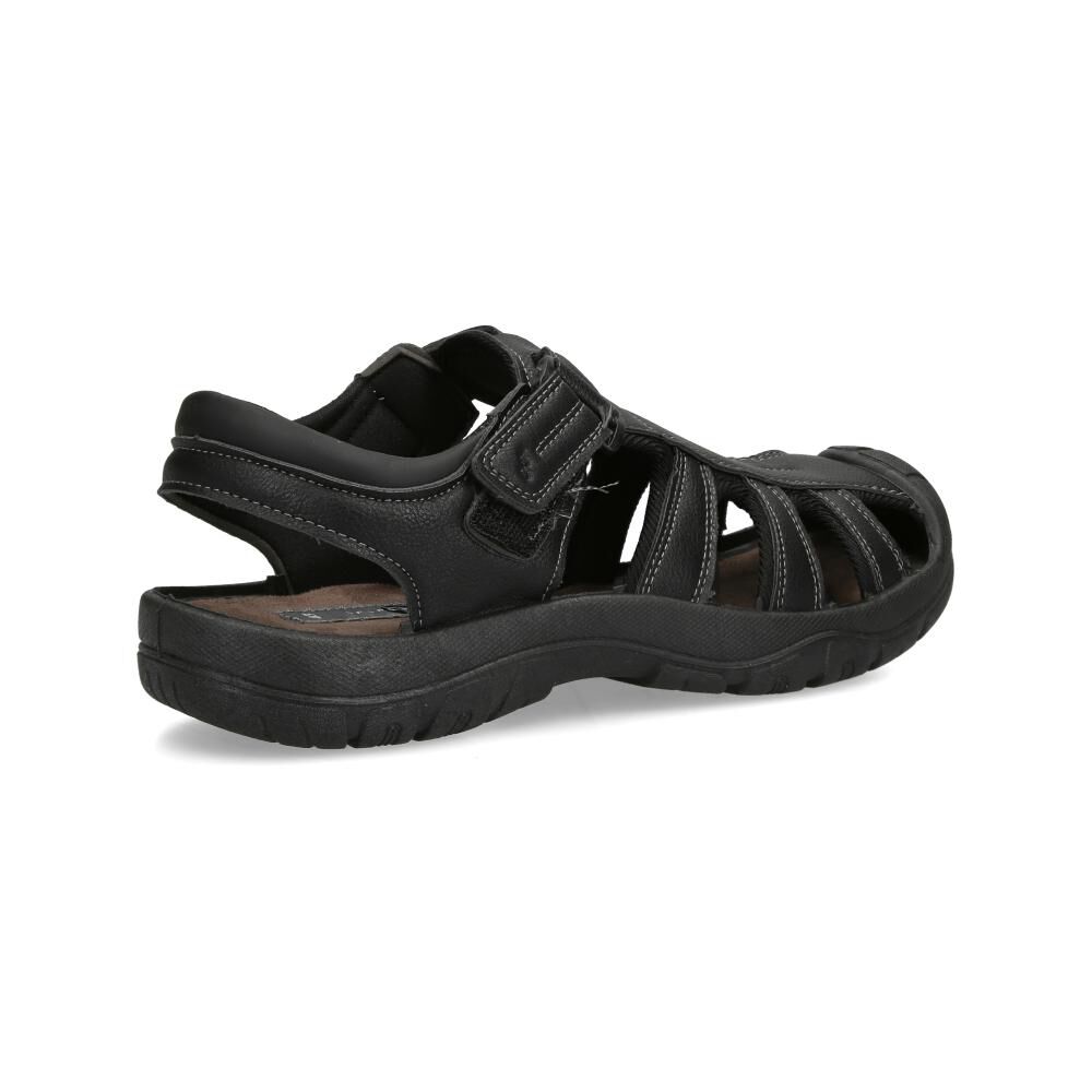 Sandalia Hombre Bruno Bertini Black image number 3.0
