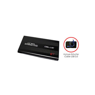 Cofre Disco Duro 2.5 Sata Negro - Ps