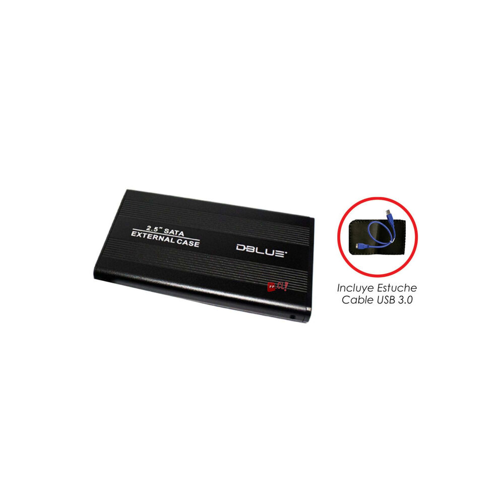 Cofre Disco Duro 2.5 Sata Negro - Ps image number 1.0