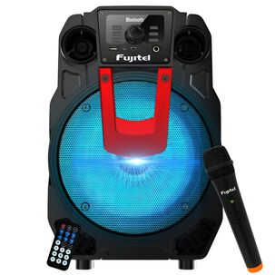 Parlante Karaoke Con Micr&oacute;fono Inal&aacute;mbrico Bt8l Recargable