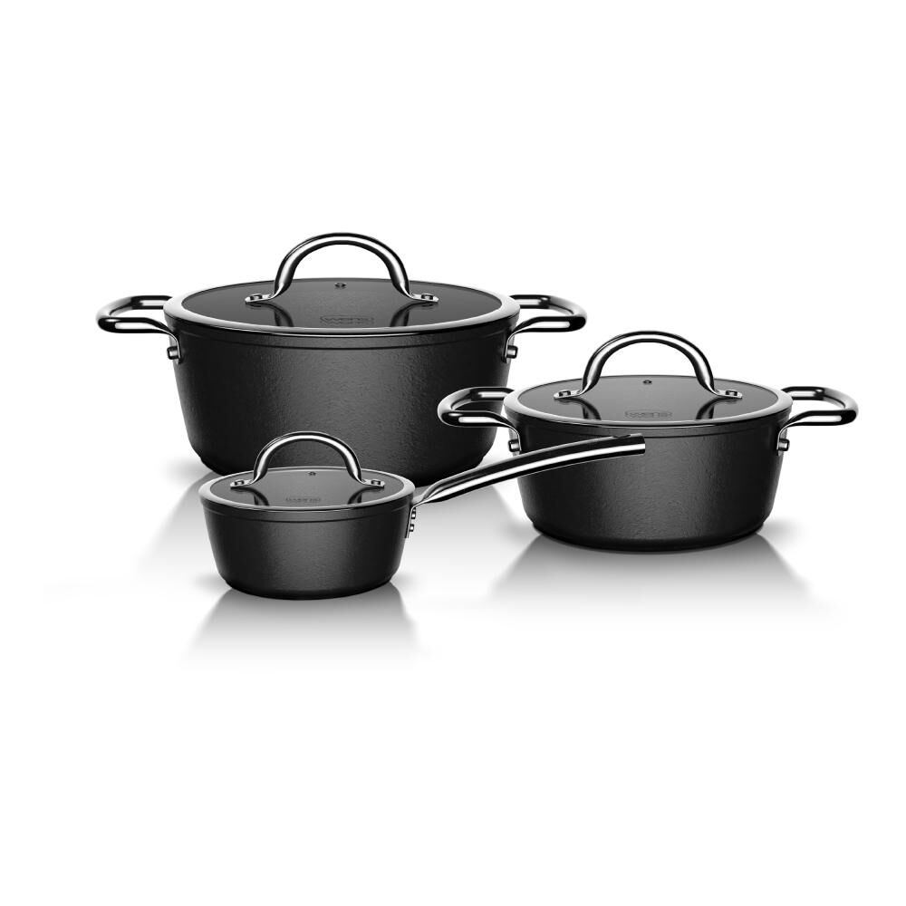 Batería De Cocina Wens Black / 6 Piezas image number 0.0