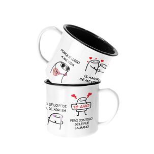 Taza Enlozada Lechera Camilo Indigo Llego A Mi Vida El Amor