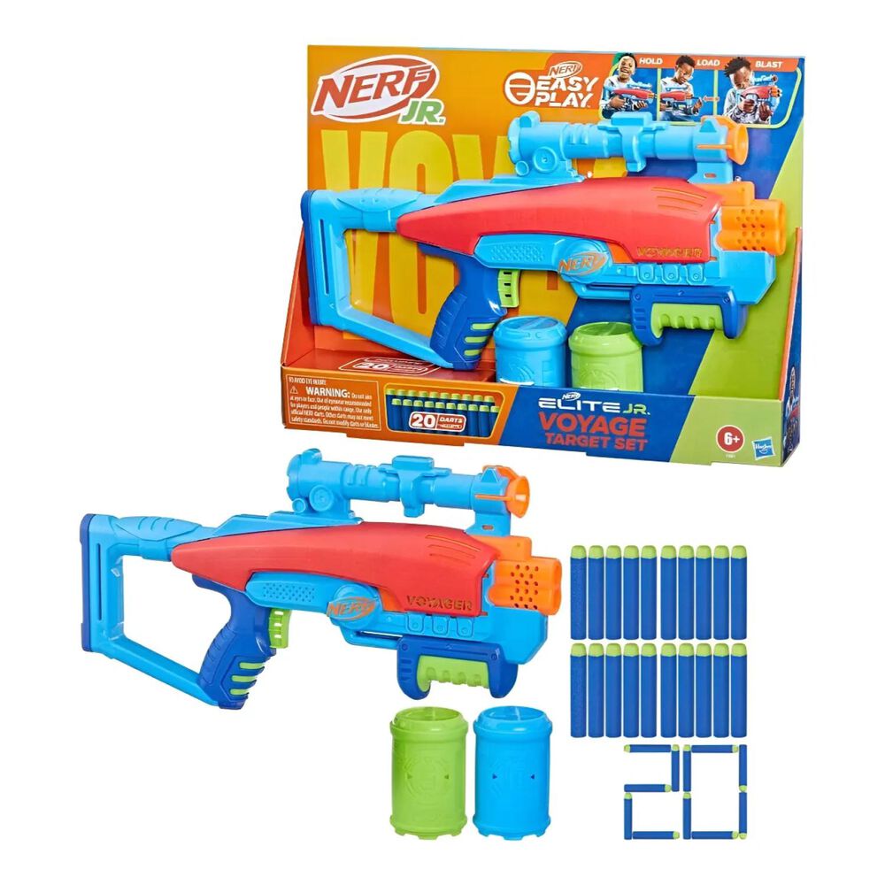 Juguete Lanzador De Dardos Nerf Jr Con 20 Dardos Infantil image number 2.0