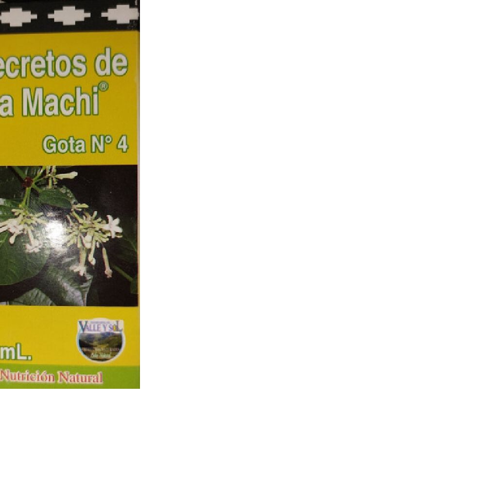 Pack X 4 Gotitas Secretos De La Machi N4 30ml Cada Una. image number 0.0