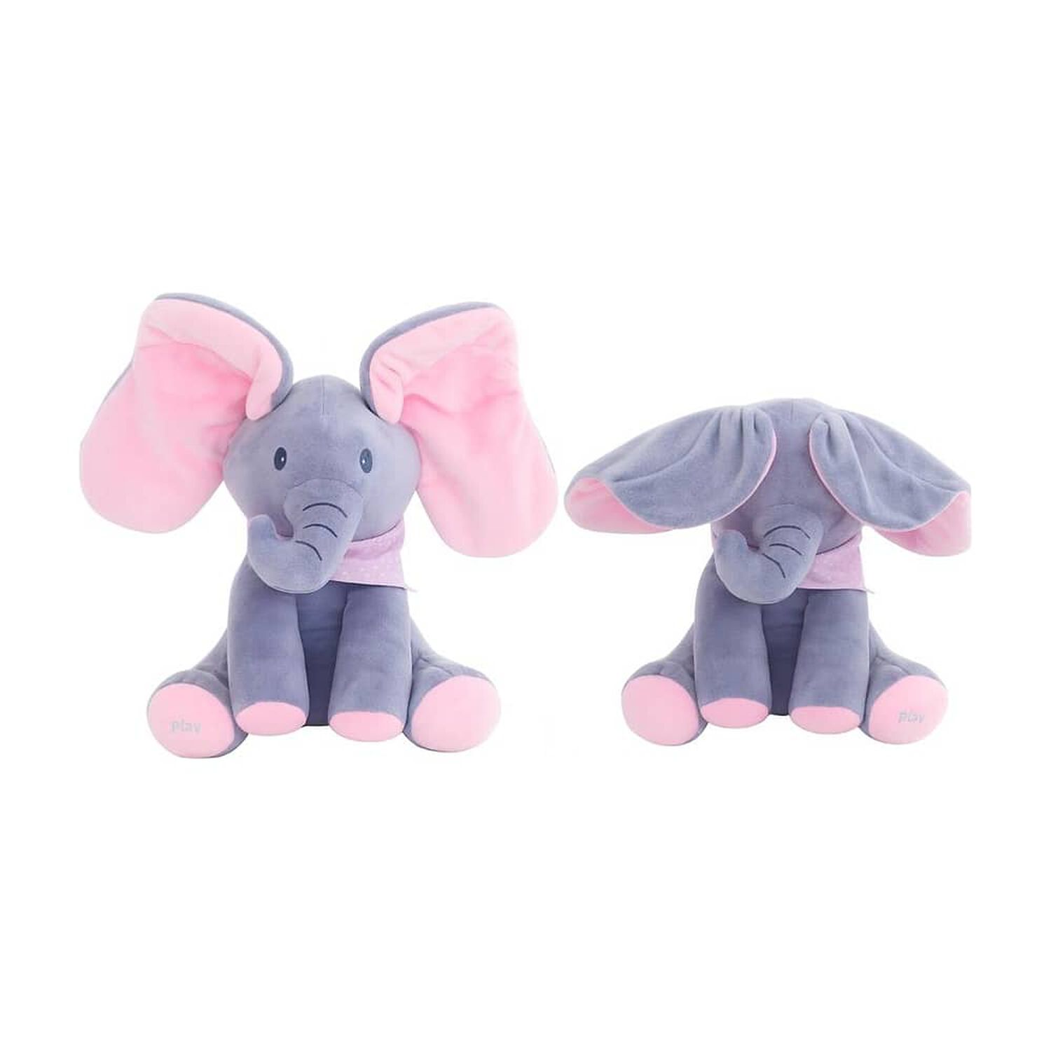 Peluche Interactivo Animado Musica + Juego Elefante Bebe image number 16.0