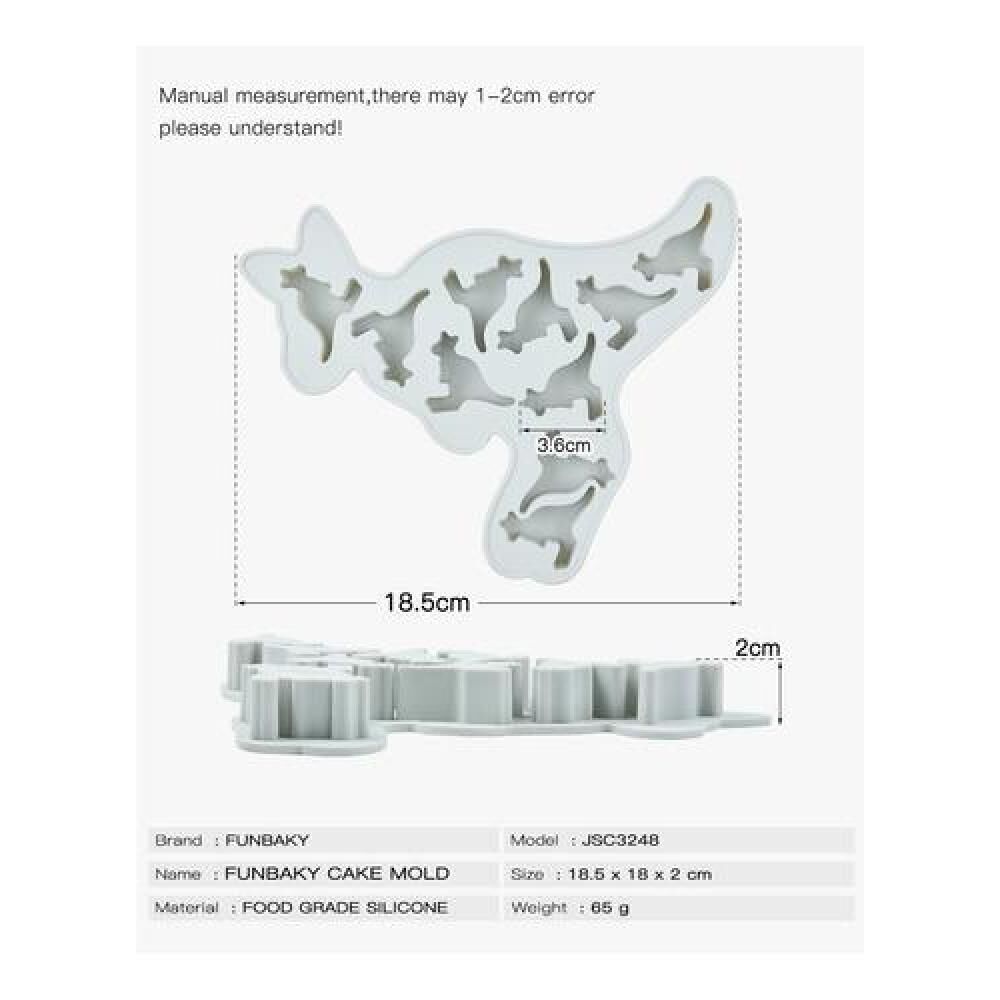 Pack Moldes Siliconas Distinta Figuras Kawaii image number 6.0