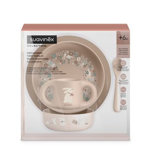 Set Vajilla Aprendiz +6m Wonderland Beige