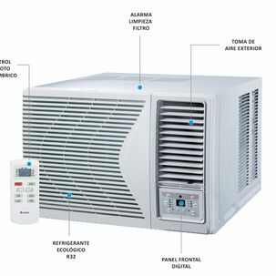 Aire Acondicionado Ventana Anwo 12.000 Btuh R32 Frio / Calor