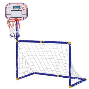 Mini Arco De F&uacute;tbol Y Basquetbol Juego 2 En 1