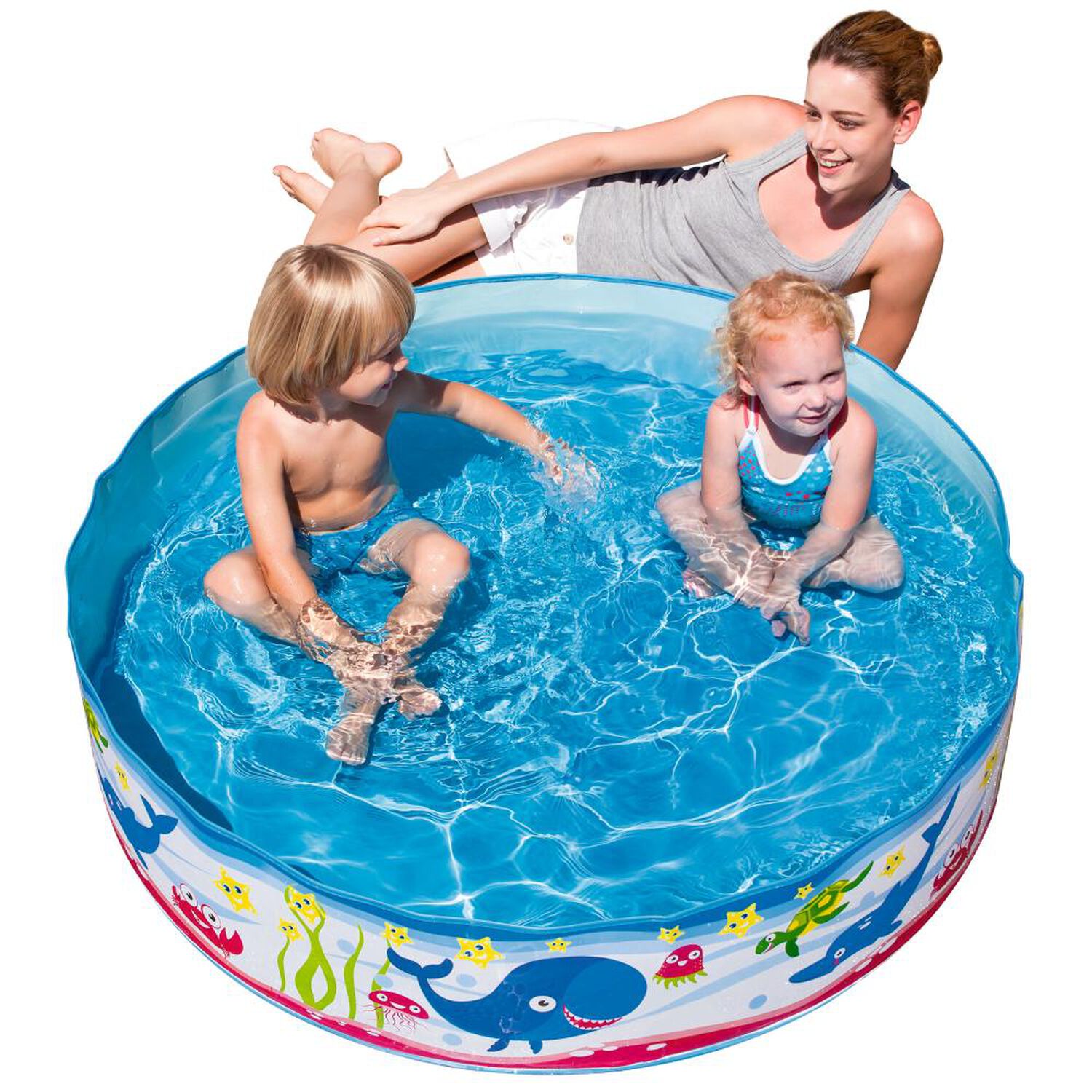 Piscina Redonda R&iacute;gida Bestway 55028 / 277 Lts image number 1.0