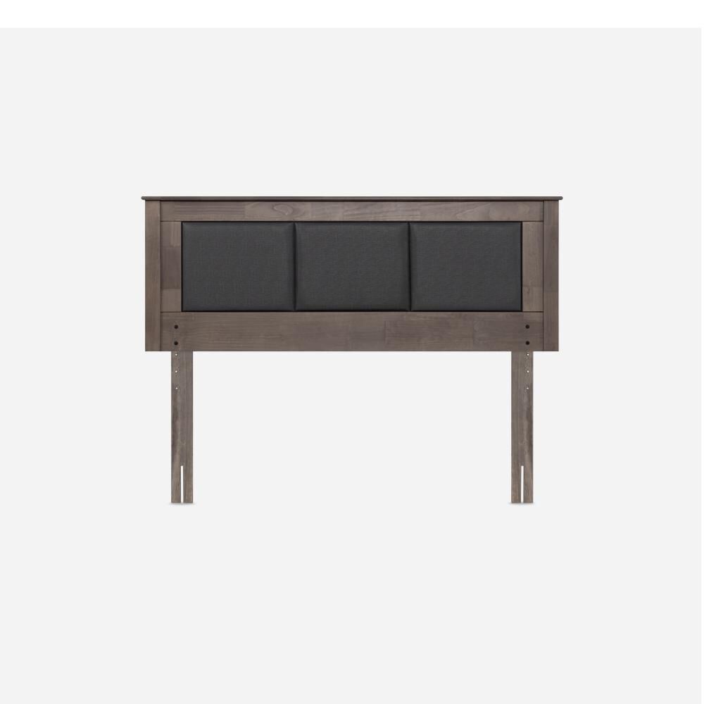 Cama Europea Rosen New Style 4 Plus / 2 Plazas / Base Normal  + Respaldo Rachel Gris image number 2.0