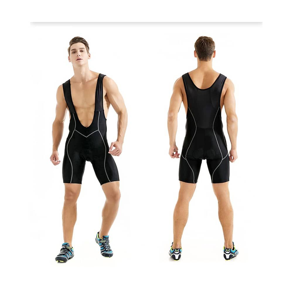 Calza Corta De Ciclismo Con Tirantes image number 2.0