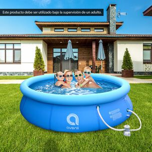 Piscina Inflable Prompt Set Con Filtro 2074 Litros 63x240 Cm
