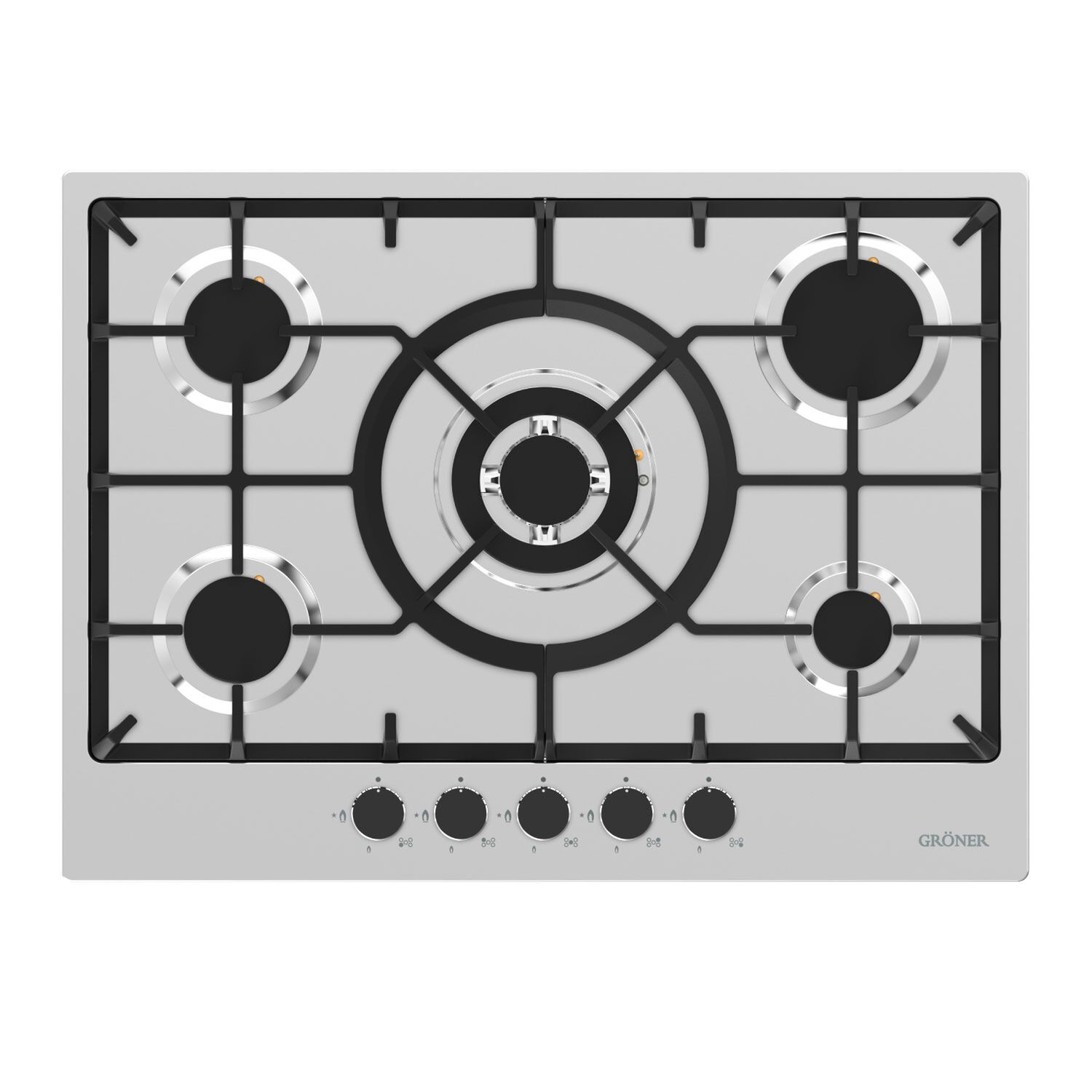 Encimera A Gas Inox 5q image number 0.0