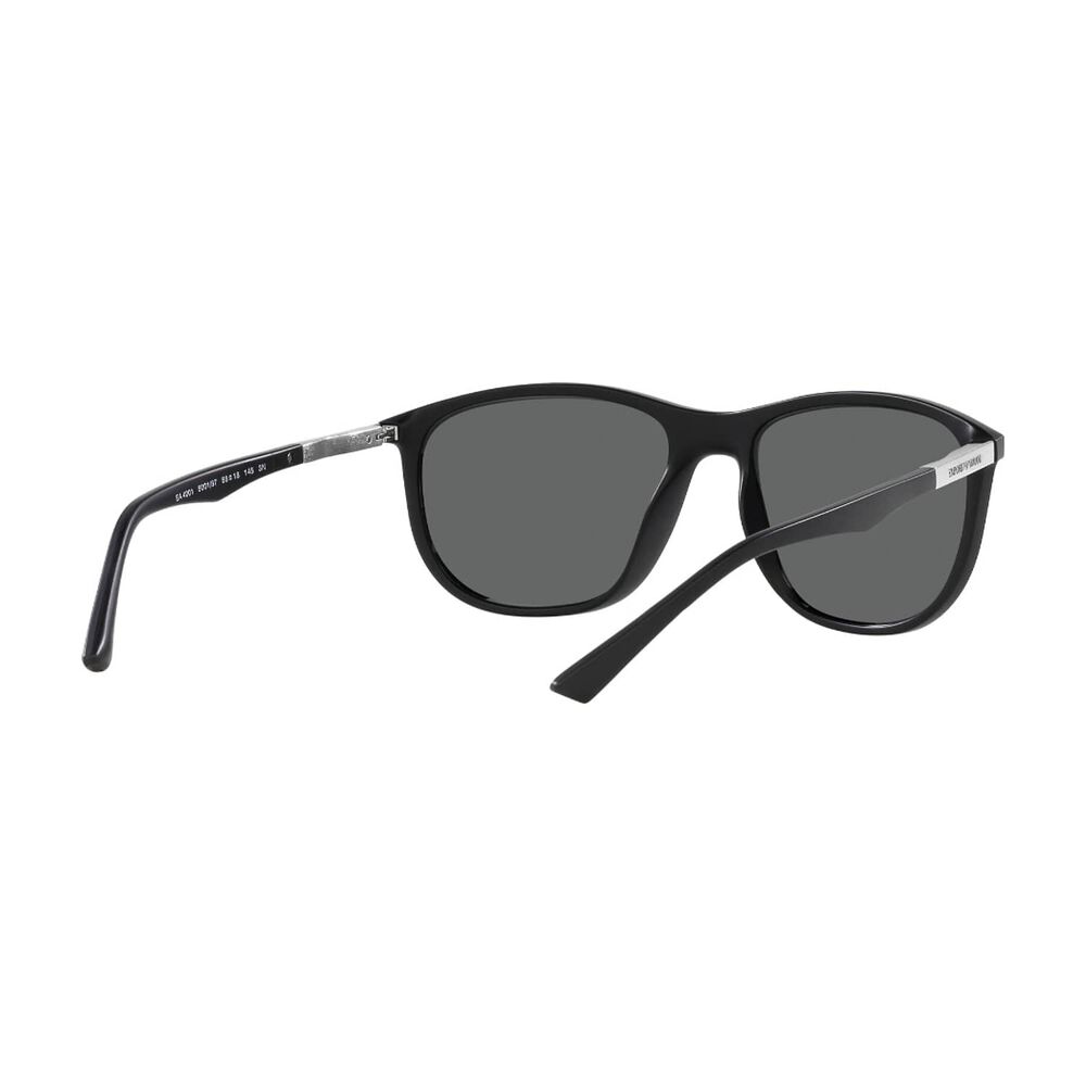 Lentes De Sol Matte Black Emporio Armani image number 7.0