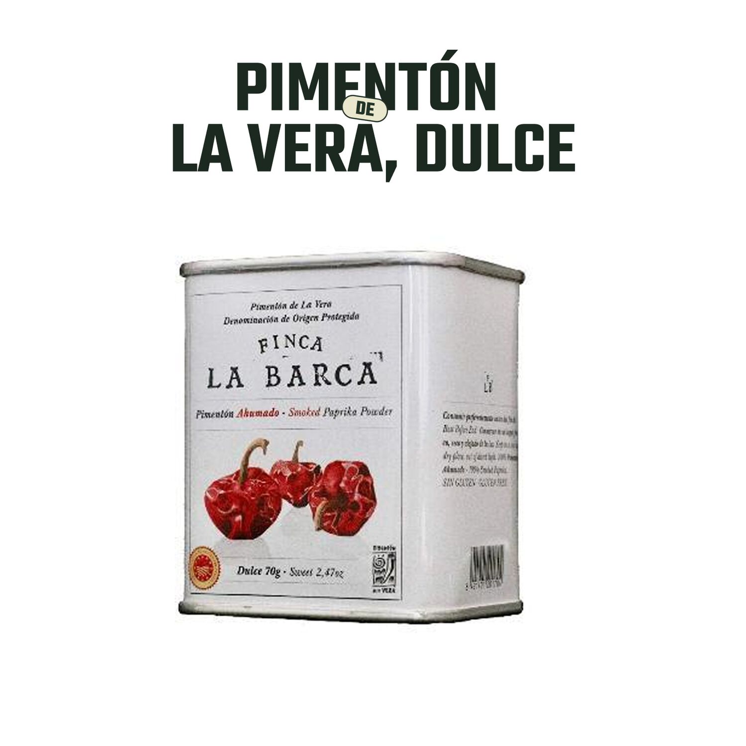 Piment&oacute;n Ahumado Dulce Finca La Barca 1 X 70 Gr image number 2.0