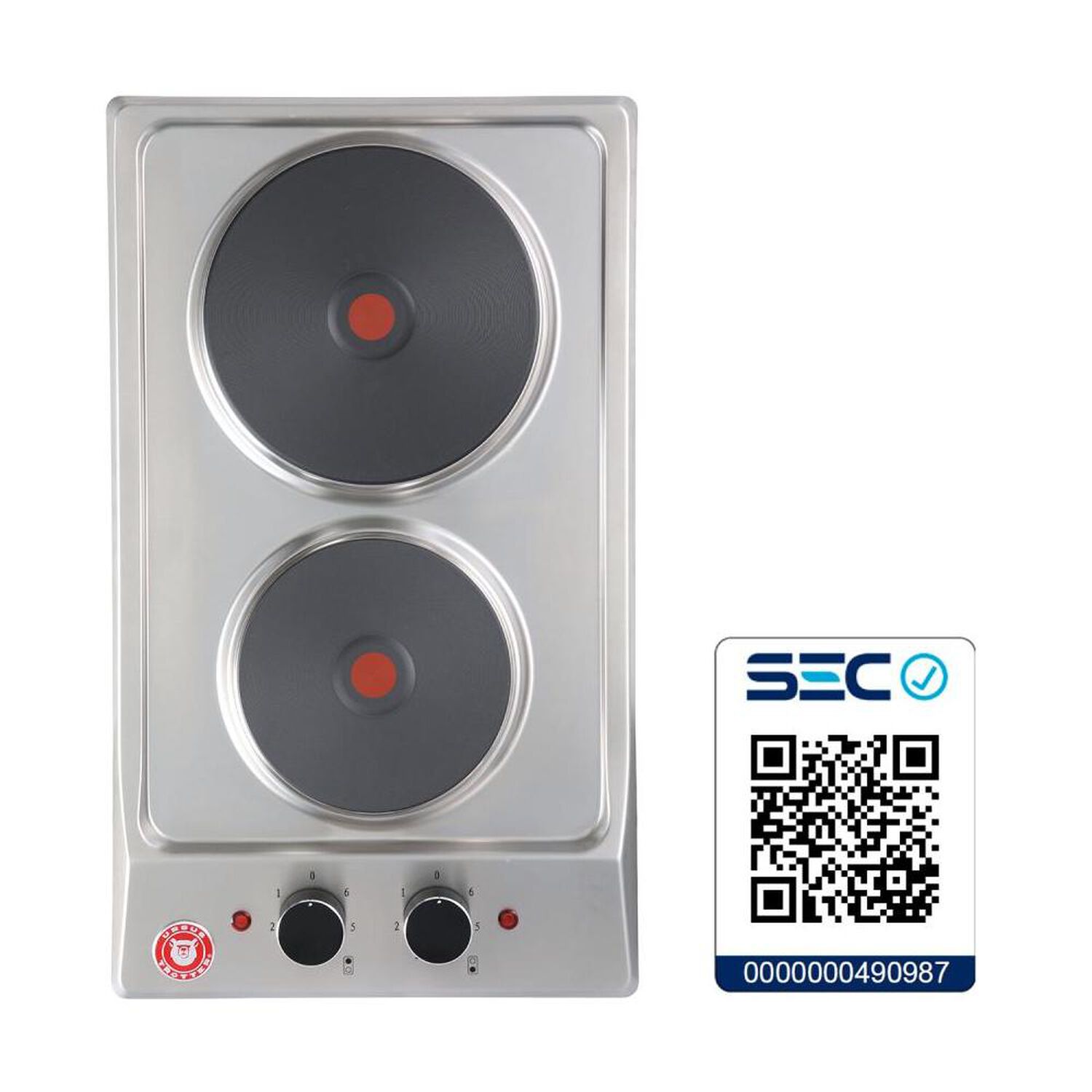 Encimera El&eacute;ctrica Ursus Trotter UT Prime E2P / 2 Quemadores image number 7.0