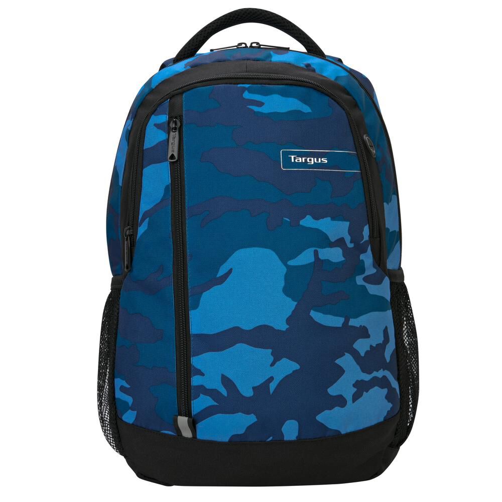 Pack Targus Mochila 15,6 Morral Lonchera Estuche Camo Azul image number 1.0