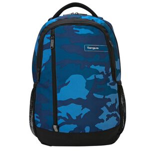 Pack Targus Mochila 15,6 Morral Lonchera Estuche Camo Azul
