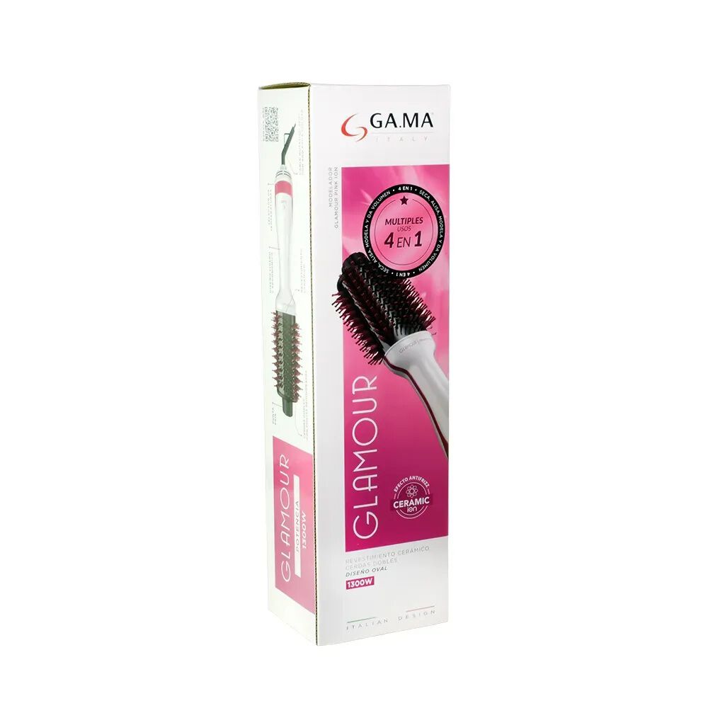 Cepillo Secador Modelador 4in1 Gama Glamour Pink Ceramic Ion 1300w image number 4.0
