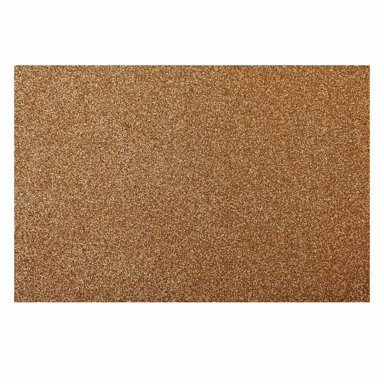 Goma Eva Glitter 40x60cm 2mm Dorada Torre image number 0.0