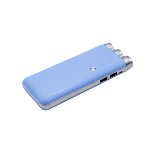 Batería Power Bank 15000mah 2 Usb Azul - Ps