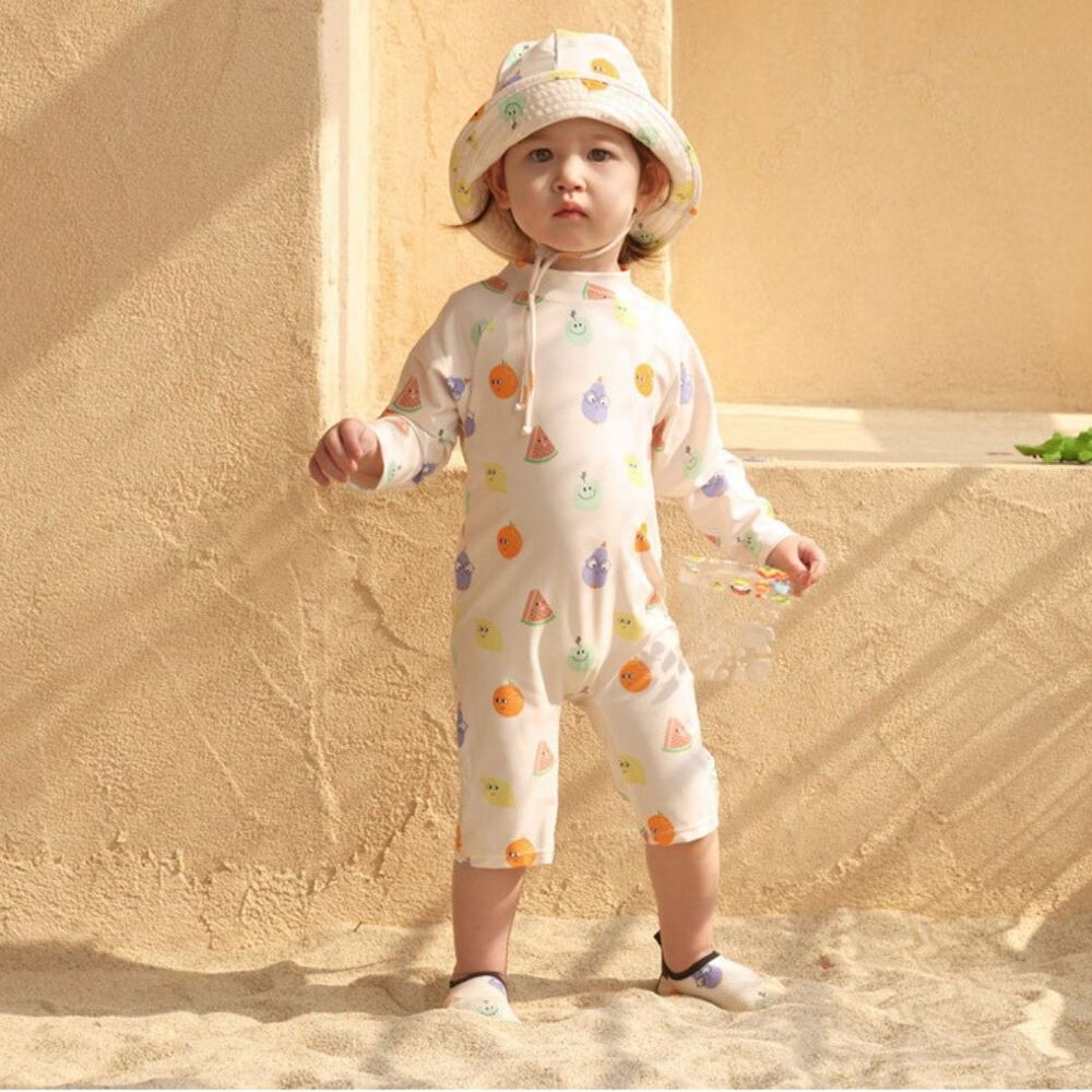Traje De Baño Enterito Manga Larga Niño Jump Kids Frutas image number 2.0
