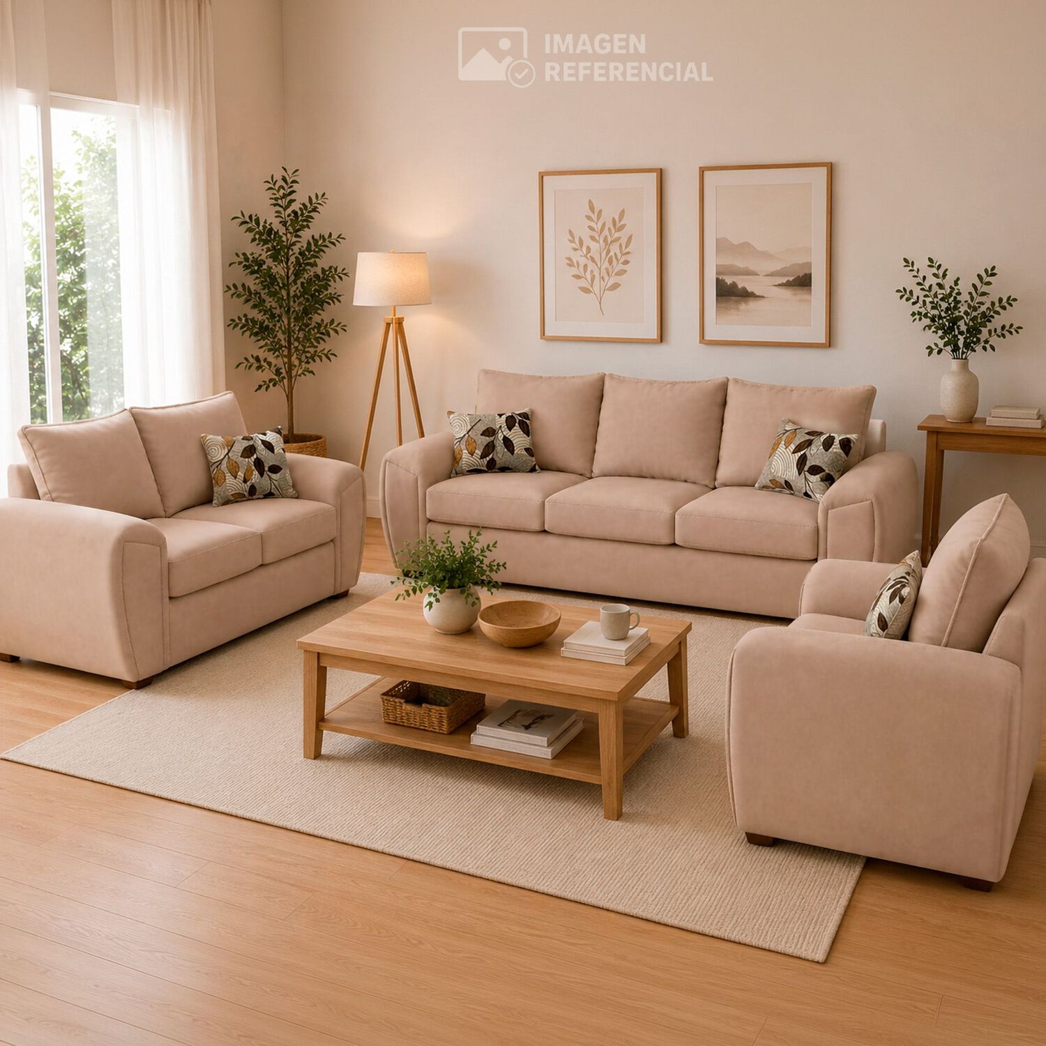 Juego De Living Elegant Detail Houston / 6 Cuerpos image number 0.0