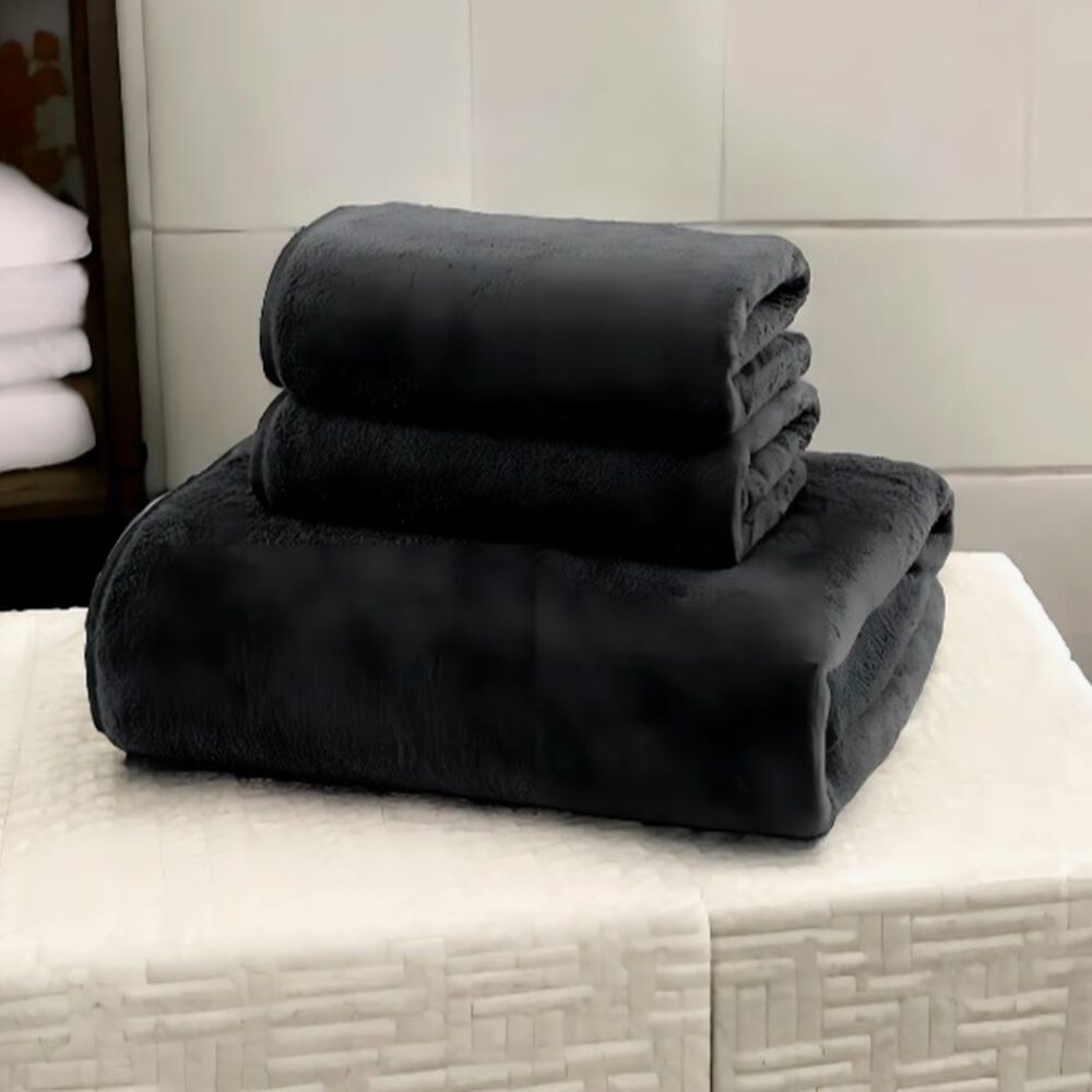 Pack Toallas Negro image number 3.0