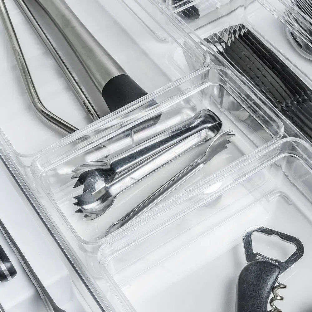 Organizador De Cajón Clear 15 X 7,5 X 5,6 Transparente image number 2.0