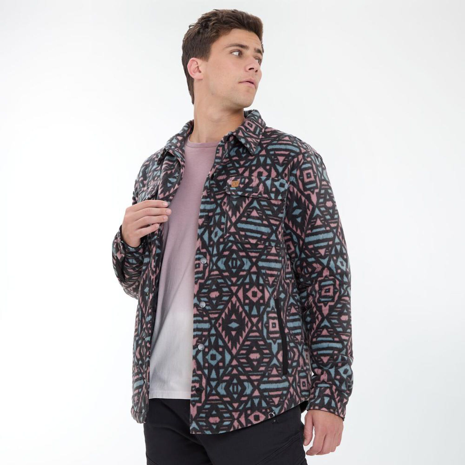 Chaqueta Slim Cuello Camisero Hombre Ocean Pacific image number 2.0