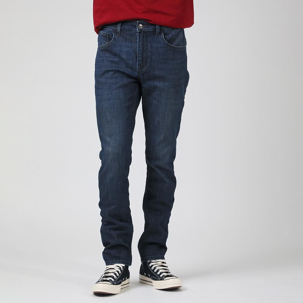 Jeans Tiro Medio Slim Fit Hombre Wrangler image number 0.0