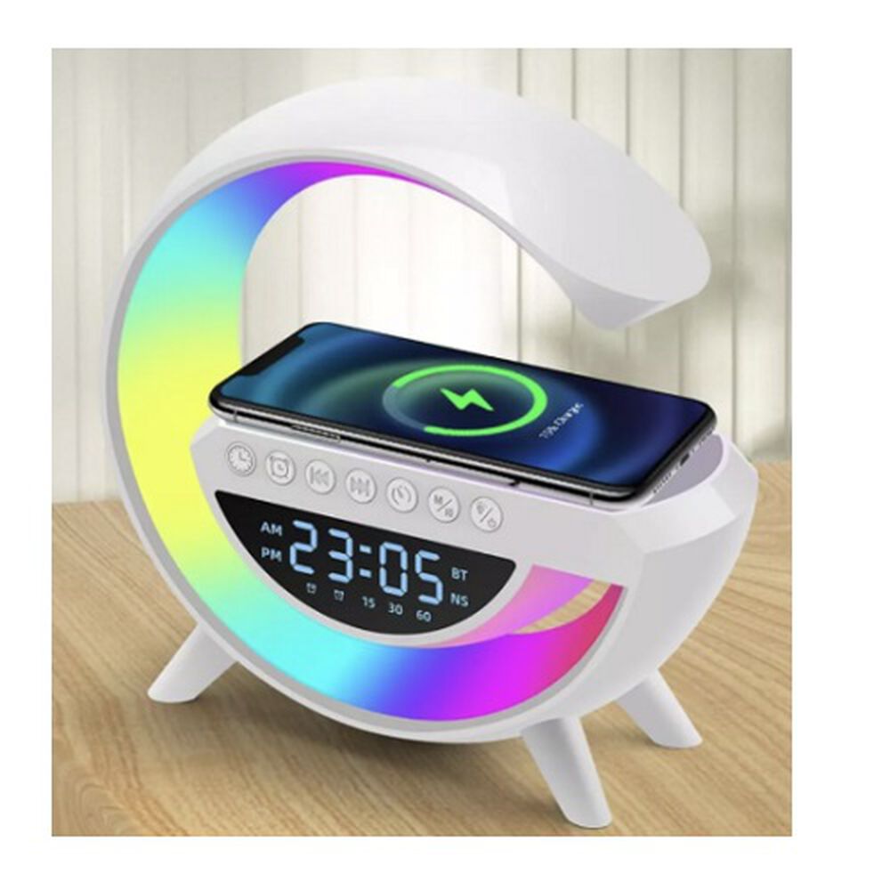 Parlante Bluetooth Con Luz Rgb Y Carga Celular image number 0.0