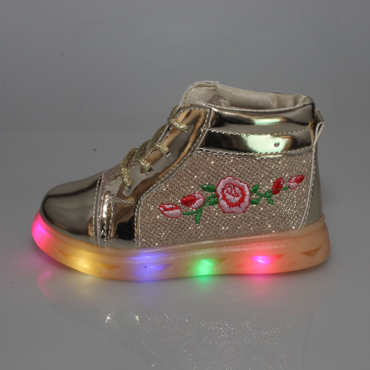 Zapatilla Con Luces Dorado Via Franca Art: 10252gold image number 3.0