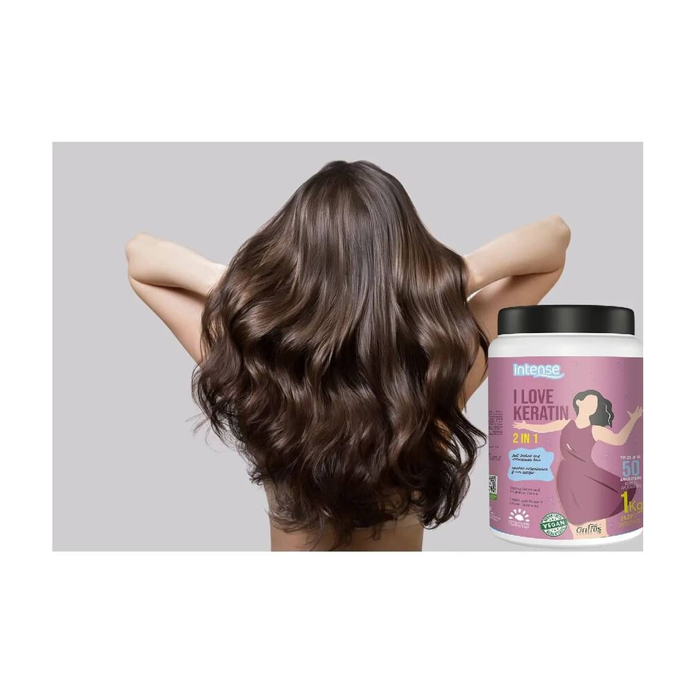 Mascara Querida Queratina 1000gr Griffus image number 2.0