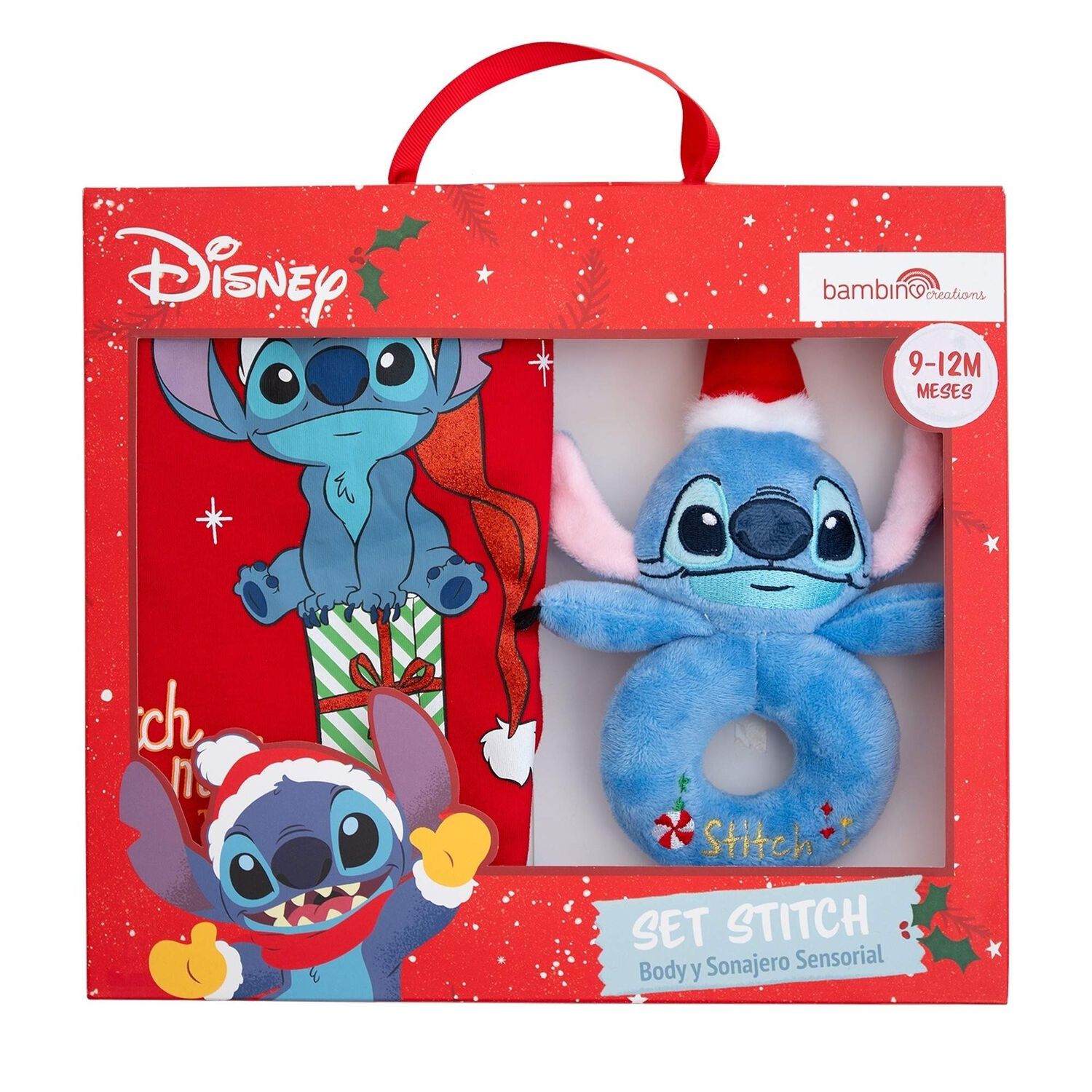 Set 2 Piezas Navidad Stitch Unisex 0 - 12 Meses image number 0.0