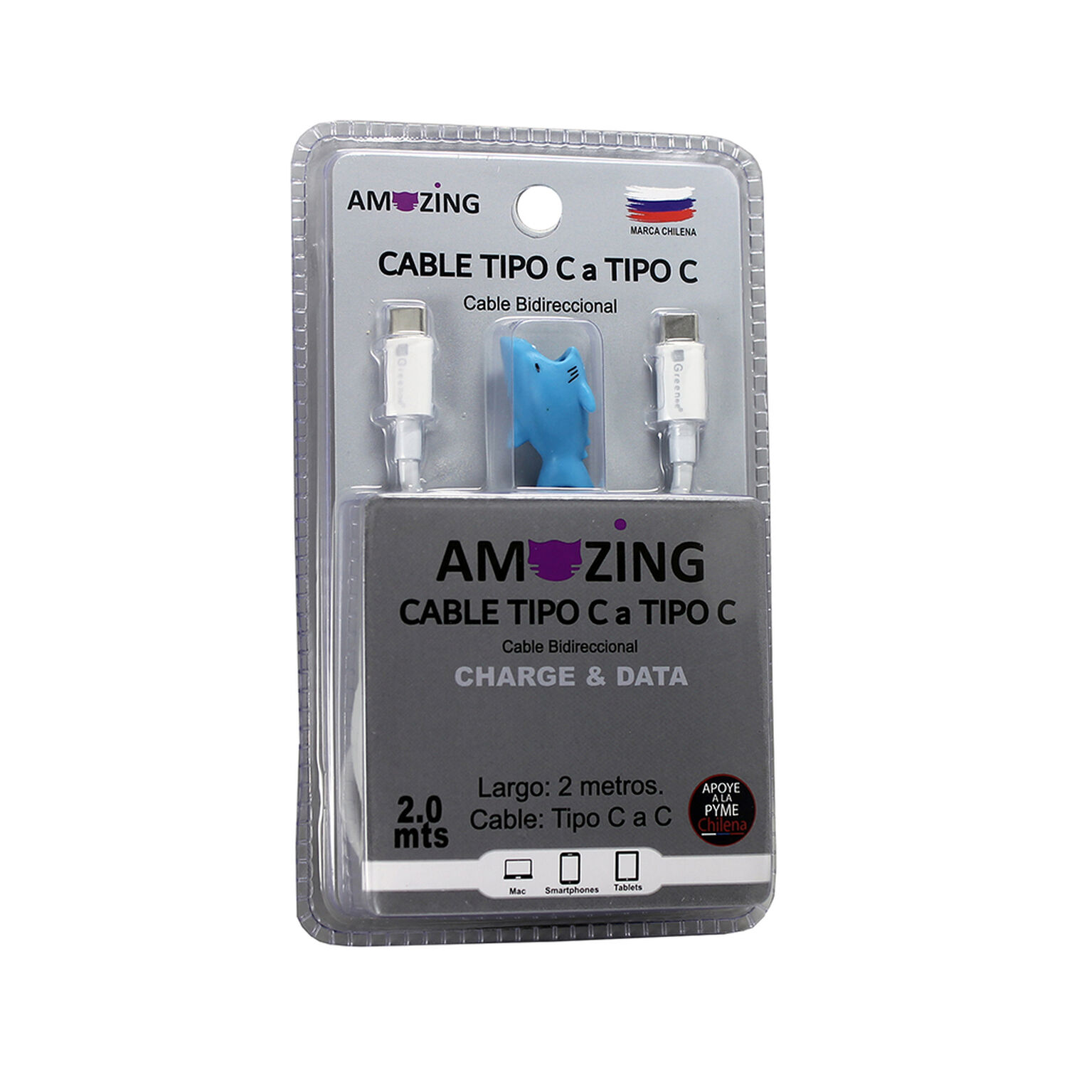 Cable Tipo C A C De 2 Metros image number 3.0