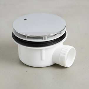 Desag&uuml;e Recept&aacute;culo Acr&iacute;lico Circular Con Sif&oacute;n Marca Stretto