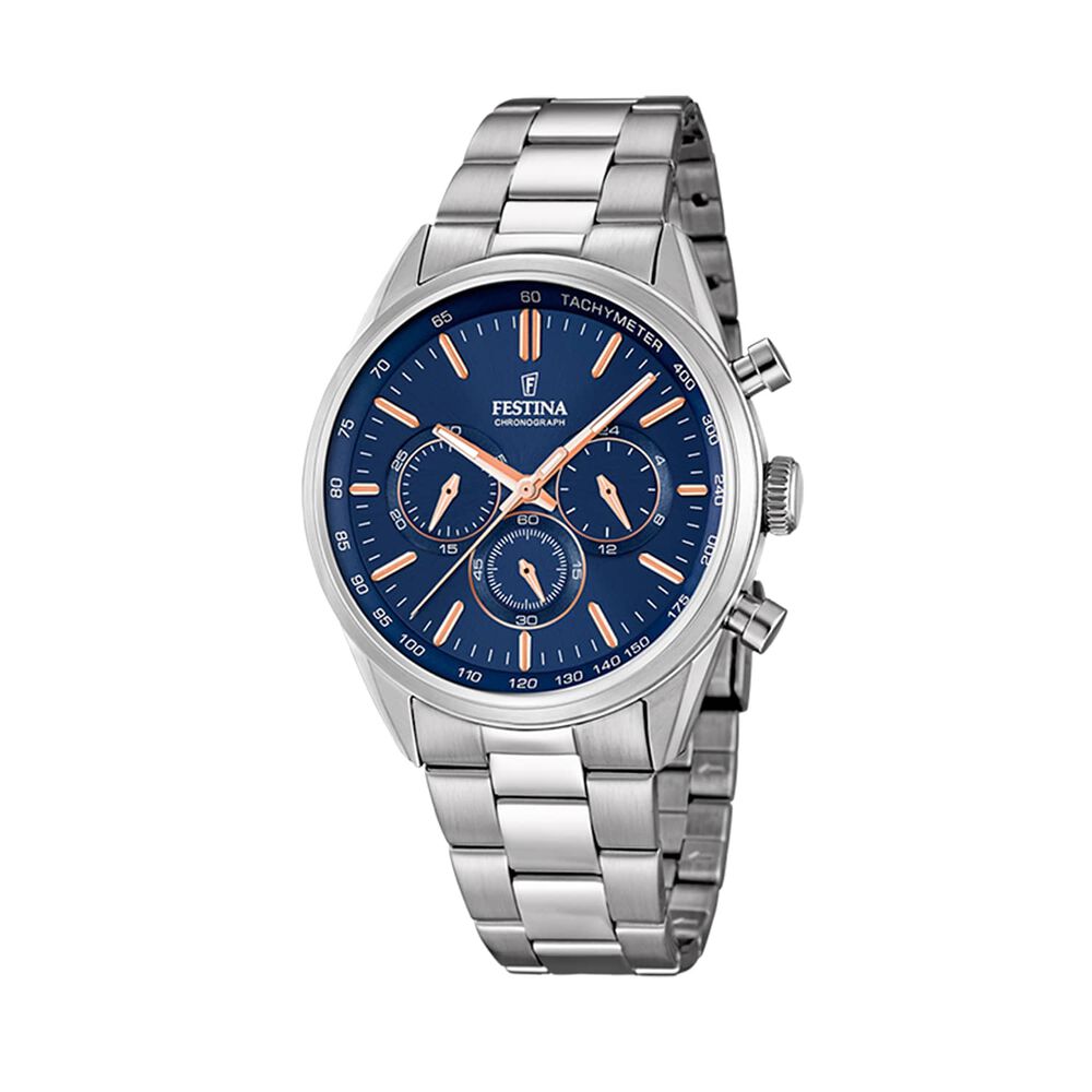 Reloj F16820/a Festina Plateado Hombre Timeless Chronograph image number 0.0