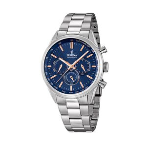Reloj F16820/a Festina Plateado Hombre Timeless Chronograph