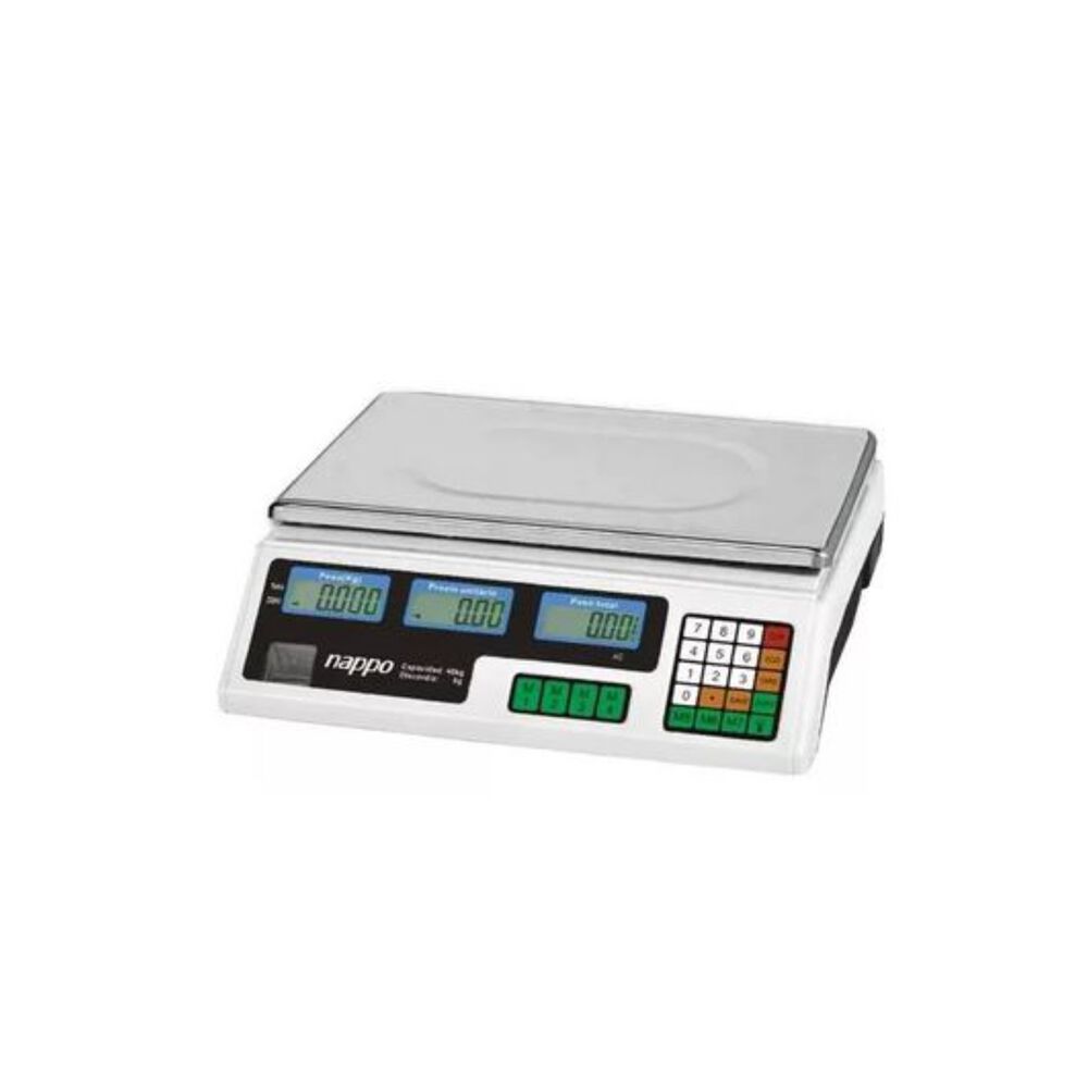 Báscula Comercial Digital Gama Alta 40kg 220v image number 0.0
