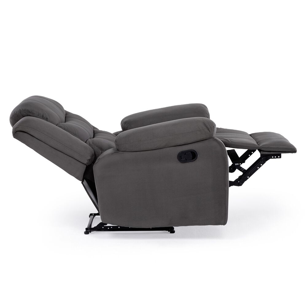 Berger Reclinable Moderno Gris Norman 2011chgr image number 6.0